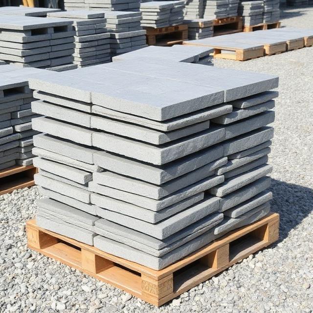 Bluestone patio, 1.5" thermal